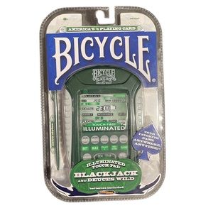 Bicycle Blackjack & Deuces Wild Electronic Handheld Game